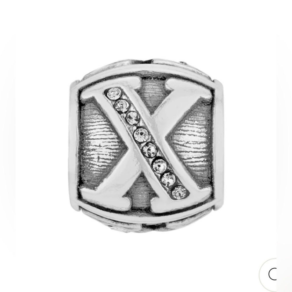 Brighton Charm / Alpha Bead / Letter X